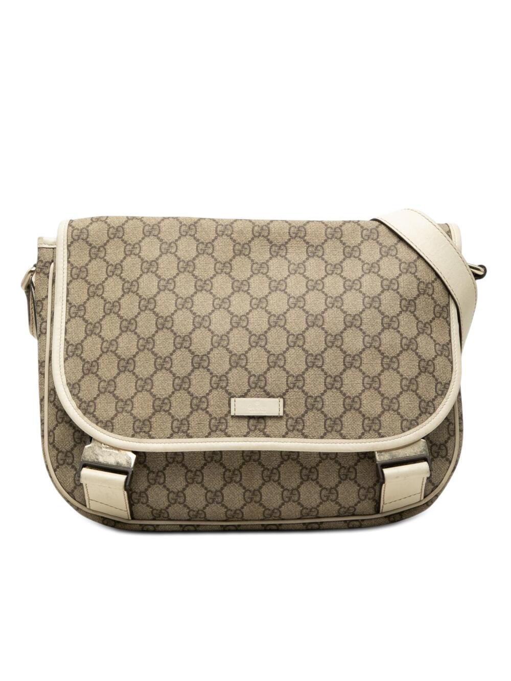 Gucci Gg Supreme Crossbody Pre-Loved #346955G60B